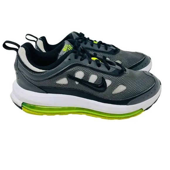 NIKE AIR MAX AP VOLT Iron Grey Gray Sneakers Athletic Shoes Sz 7.5 Workout Train