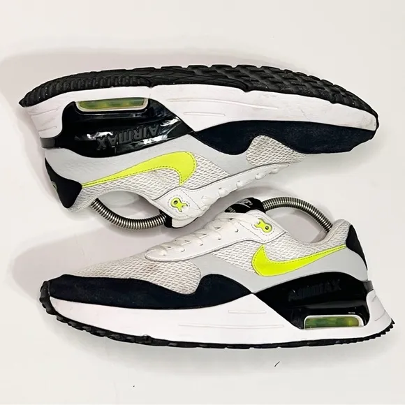 Nike Air Max Systm DM9537-100 | Men’s Size 10.5 | Green  White Running S…