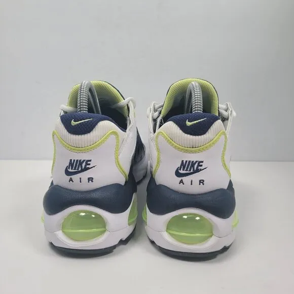 Nike Air Max TW Men's White Lemon Twist Navy Athletic Shoes DQ3984-101 US Size 8