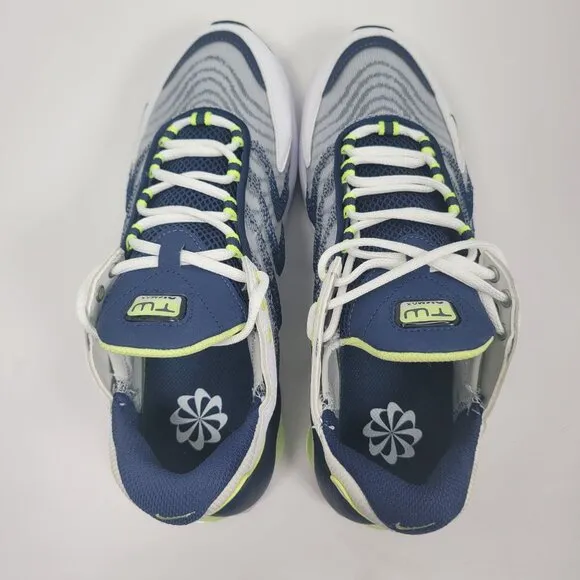 Nike Air Max TW Men's White Lemon Twist Navy Athletic Shoes DQ3984-101 US Size 8