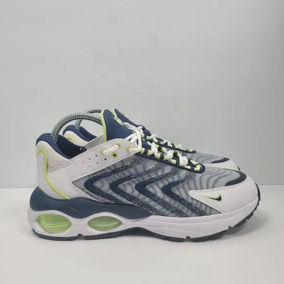 Nike Air Max TW Men's White Lemon Twist Navy Athletic Shoes DQ3984-101 US Size 8