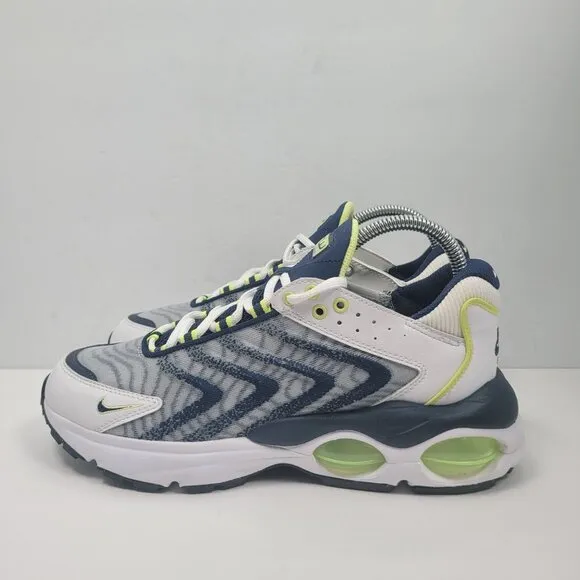 Nike Air Max TW Men's White Lemon Twist Navy Athletic Shoes DQ3984-101 US Size 8