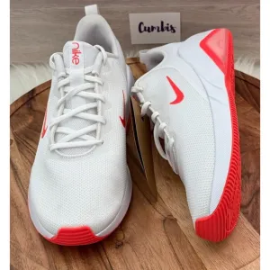 Nike Air Zoom Bella 7 Wmns Size 11 Workout Shoes White Bright Crimson FZ1689-101