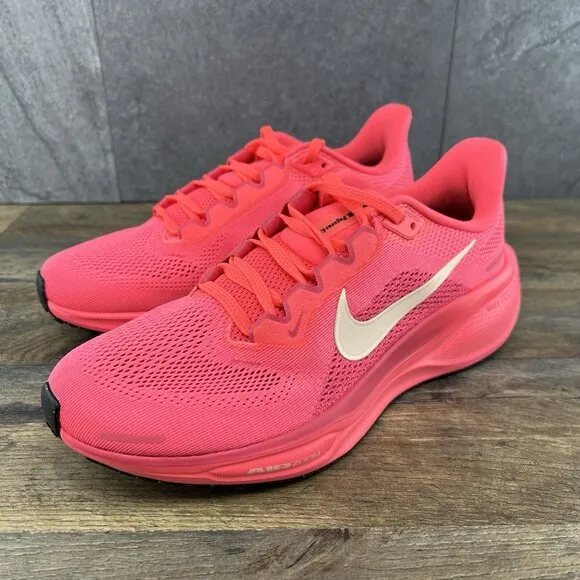 Nike Air Zoom Pegasus 41 Sz 6.5 Womens Hot Punch Crimson Tint Pink Running Shoes