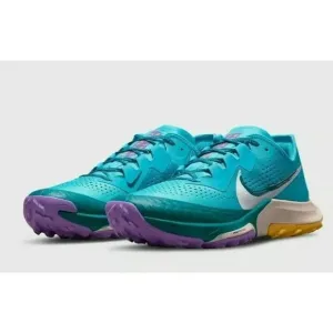 Nike Air Zoom Terra Kiger 7 Men's Hiking Shoes Sz 12 Turquoise Blue CW6062-400