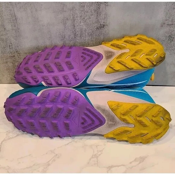 Nike Air Zoom Terra Kiger 7 Men's Hiking Shoes Sz 12 Turquoise Blue CW6062-400
