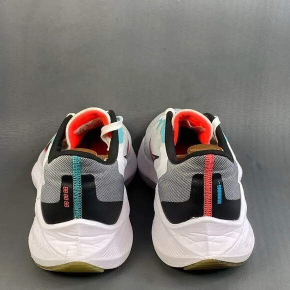 Nike Air Zoom Winflo 7 'Flash Crimson Aqua' sneaker shoes mens size 12