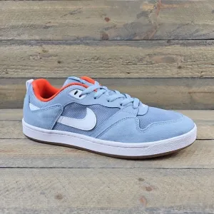 Nike Alleyoop Low Men's Skateboarding Casual Shoes Obsidian Mist White