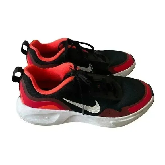 Nike Boys “Wearallday” University Red Running Sporty Athletic Breathable SZ 4Y