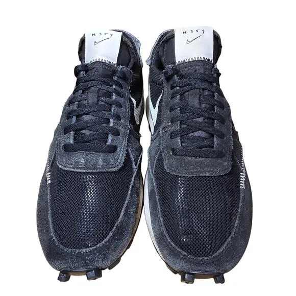 Nike Daybreak Type Black Casual Waffle Shoes Sneakers Men's Size 7.5 Womens 9