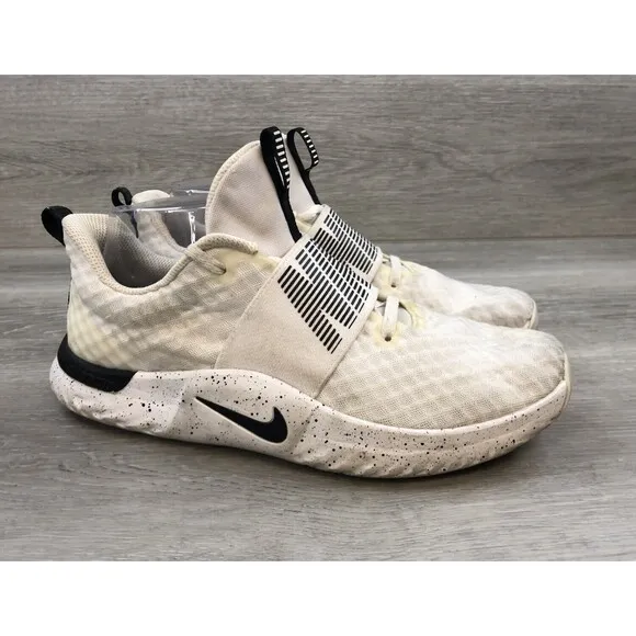 Nike In-Season TR 9 AR4543-100 Women's White Black Mesh Sneakers Shoes Size US 9