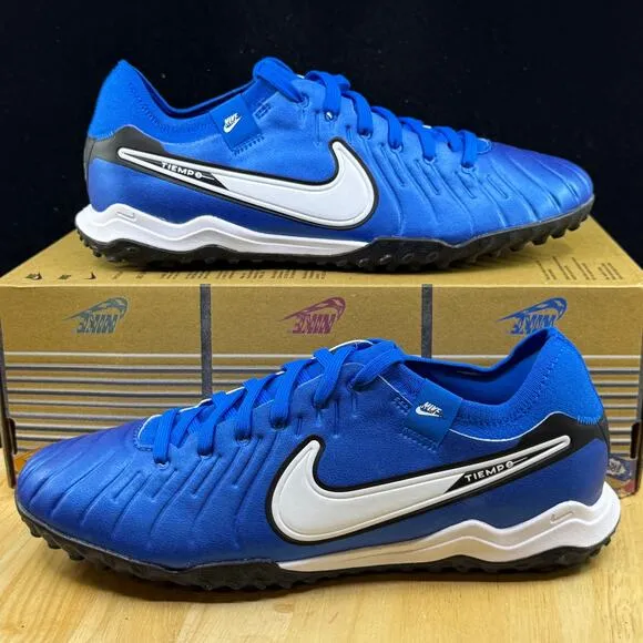 Nike Legend 10 Pro TF Soar Blue White Shoes (DV4336 400) Men's Size 8
