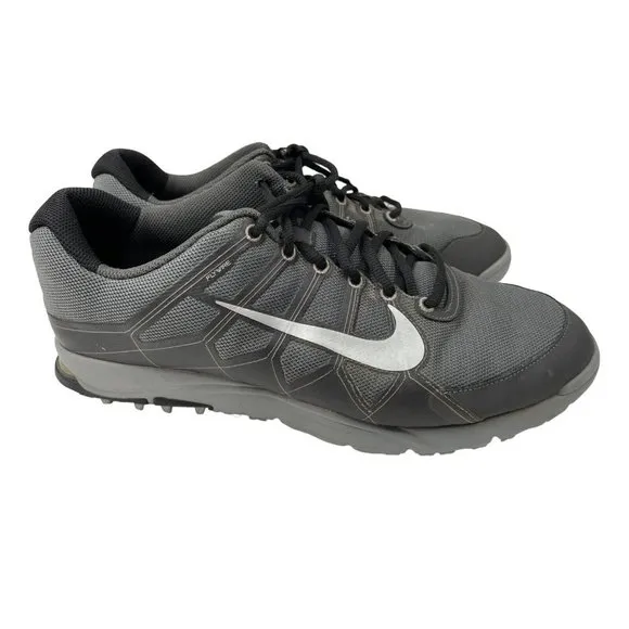 Nike Men's Air Range Grey Mesh Golf Shoes Size 11.5W (533093-001)
