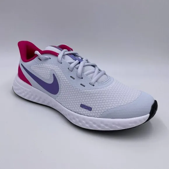 Nike Revolution 5 White / Purple Womens Shoes