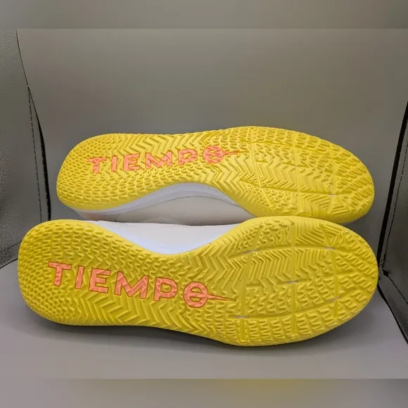 Nike Tiempo Legend 9 Academy Ic Phantom-Yellow Strike Sz 10.5  [DA1190-002] New