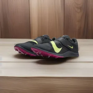 Nike Zoom Rival Track &amp; Field Jump Spikes Black Volt Red Mens Size 10 DR2756-002