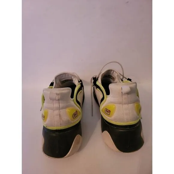 Nike Air Zoom 2000 Men's White Green Black Volt Basketball Shoes Size 13