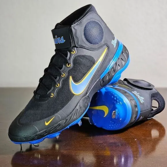 Nike Alpha Huarache Elite 3 Pro UCLA Bruins Limited Edition Shoes Baseball Cleat