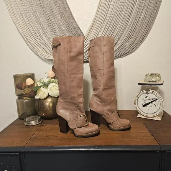 Nine West &quot;Throwdown&quot; Boots Sz 8.5