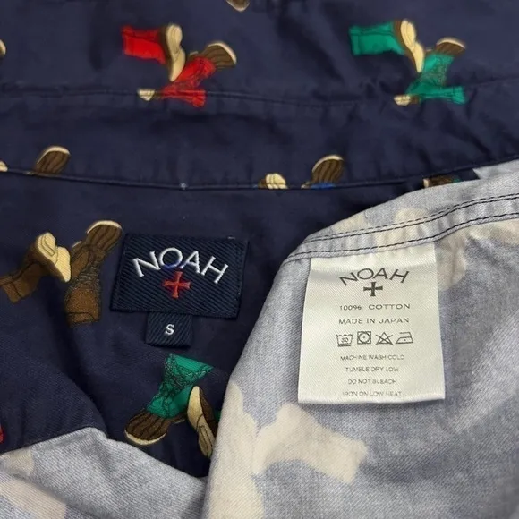 NOAH NYC JAPAN Boot Button Up Shirt
