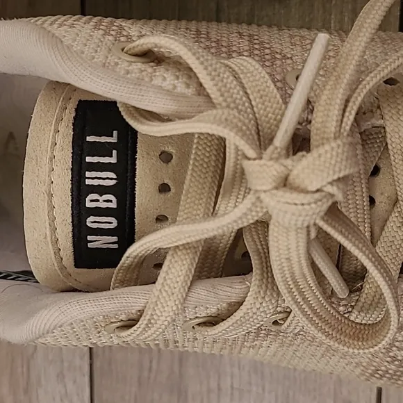 NOBULL Cream Tan Camo Gum Trainer Sz 12.5 Mens‎ Crossfit Work Out Shoes Sneakers