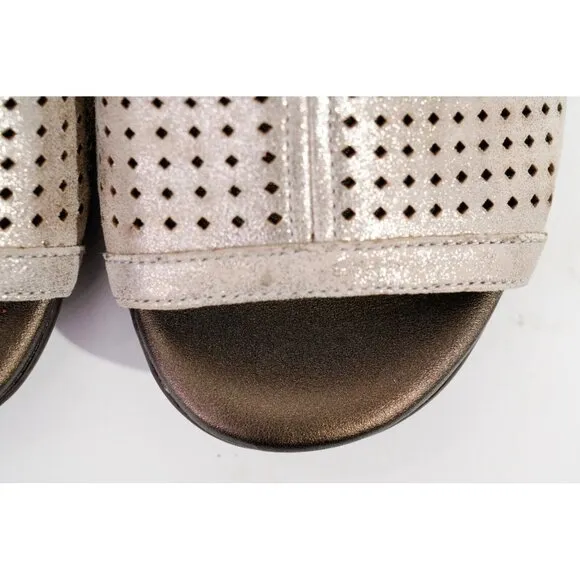 NWOB Aravon Medici Peep Sandals Women's Sz 9 Shoes