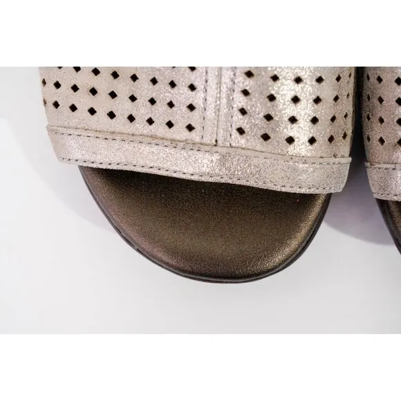 NWOB Aravon Medici Peep Sandals Women's Sz 9 Shoes