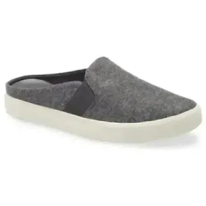 NWOB Vince Blair Sneaker Mule Open Back Shoes in Heather Grey