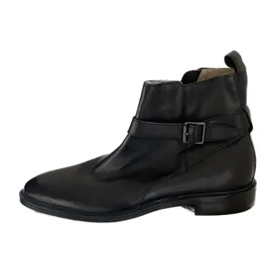NWOT BANANA REPUBLIC Men's Black Leather Ankle Boots