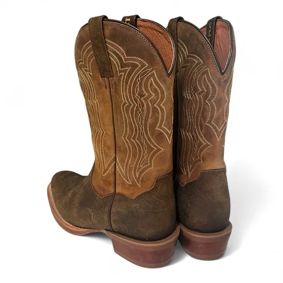 NWOT Danpost Creed Men's Brown Western Leather Boots size 10D | Cowboy Boots