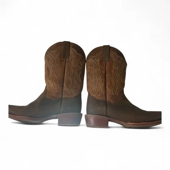 NWOT Danpost Creed Men's Brown Western Leather Boots size 10D | Cowboy Boots