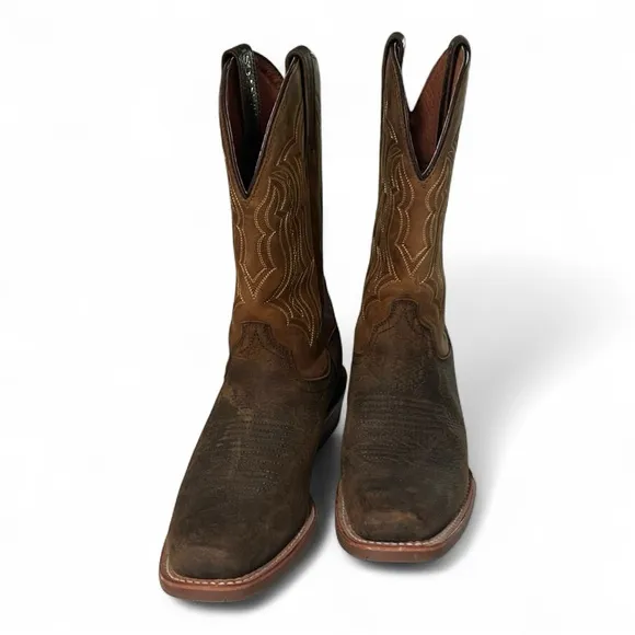 NWOT Danpost Creed Men's Brown Western Leather Boots size 10D | Cowboy Boots