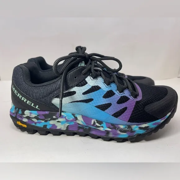 NWOT MERRELL Women’s Vibram Antora 2 Noir Athletic Shoes 9.5M