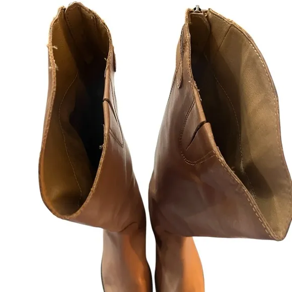 NWOT Sam Edelman Penny Leather Riding Boots Size 7.5