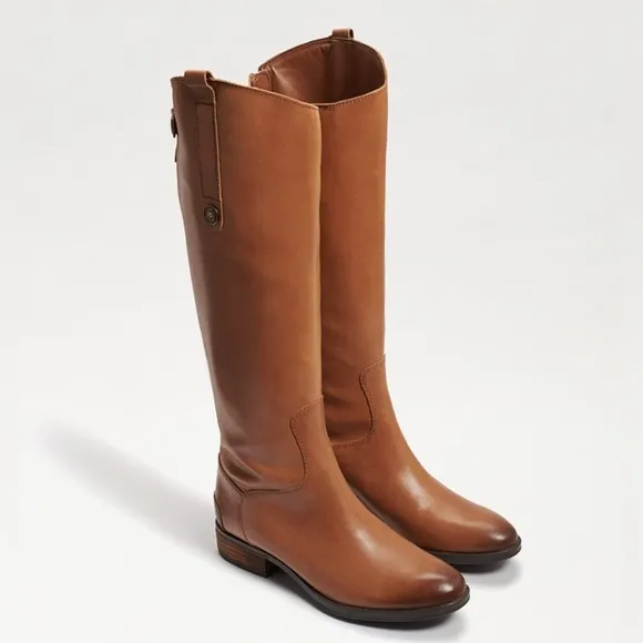 NWOT Sam Edelman Penny Leather Riding Boots Size 7.5
