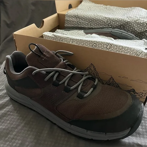 NWT Astral Men’s Brown Scuffler TR1 Hiking Trail Running Shoes, Lace Up; Size 13