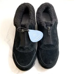 NWT Easy Spirit Cozy Faux Fur Trim Zip-Front Winter Boots