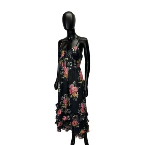 NWT Lulus Corset Whimsey Ethereal Floral Dress Sz L