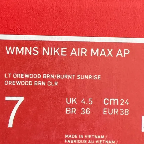 NWT Nike Air Max AP Women’s Shoes