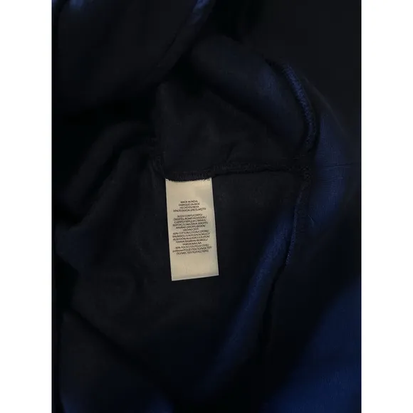 NWT Polo Ralph Lauren Mens Navy Blue Hoodie Patchwork Pony Logo Size XLT