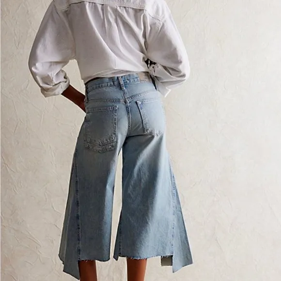 NWT we the free ripple wide-leg crop NWOT size 27