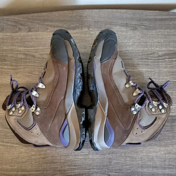Oboz Wind River III BDry Hiking Boots Waterproof Nubuck Brown Size Women's 6.5