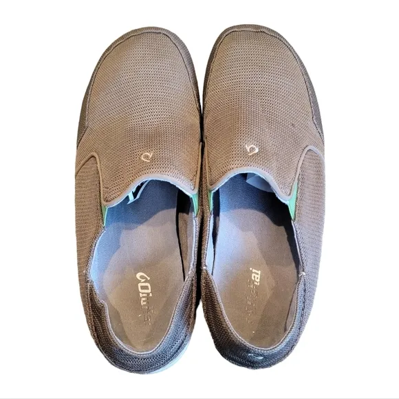 Olukai Nohea Mesh Shoes Tan Men's Size 13