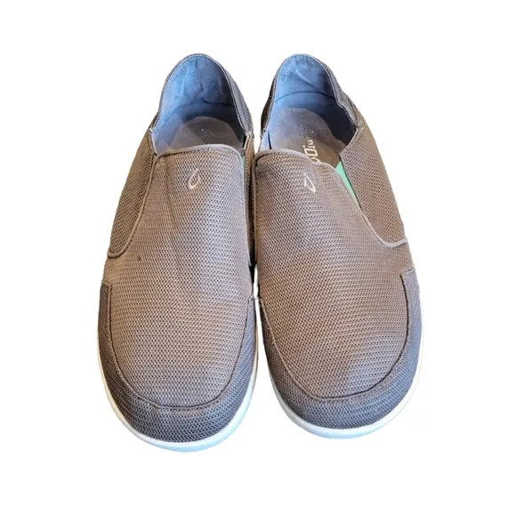 Olukai Nohea Mesh Shoes Tan Men's Size 13