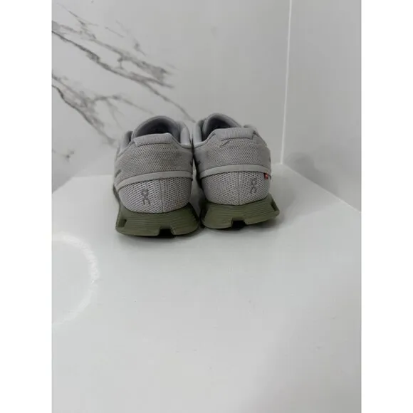 On Cloud 5 Shoes Mens Glacier Gray Running Athletic Gym Sneakers Trainers 10.5