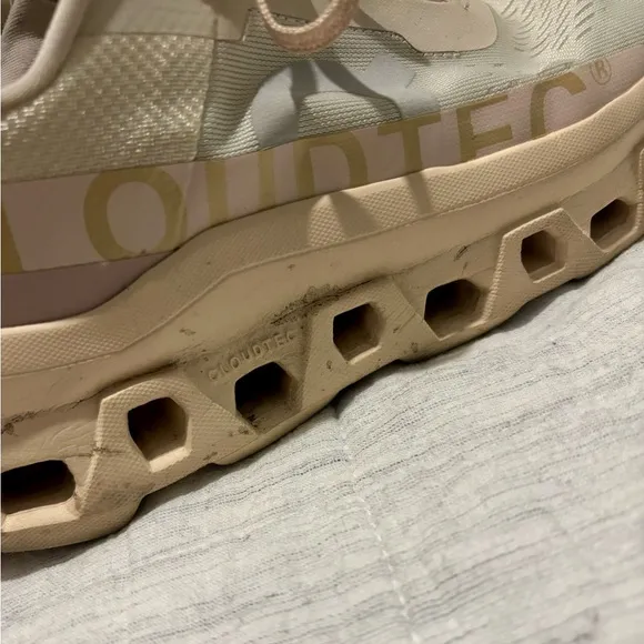 On Cloud Women’s Cloudmonster Moon/Fawn Shoes