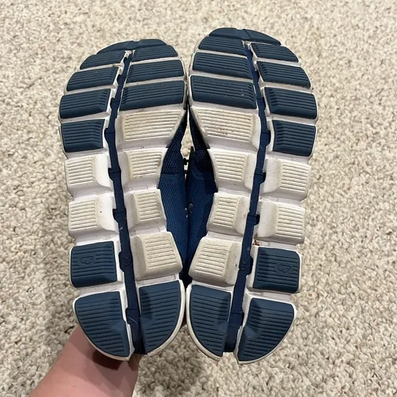 On Running Women's Cloud 2.0 Blue Athletic Shoes Sz 9.5 Workout Active