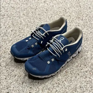 On Running Women's Cloud 2.0 Blue Athletic Shoes Sz 9.5 Workout Active