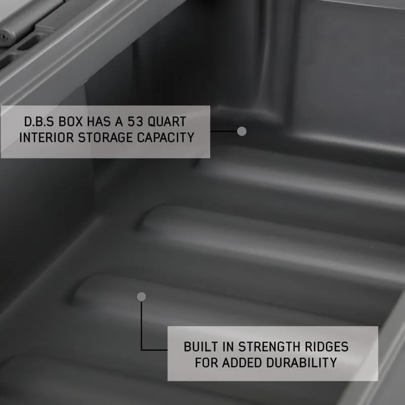 Overland Vehicle Systems Dry Cargo Box With Drain and Bottle Opener