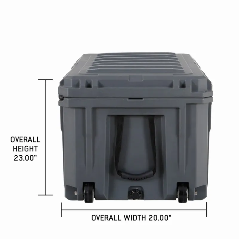 Overland Vehicle Systems Dry Cargo Box With Drain and Bottle Opener